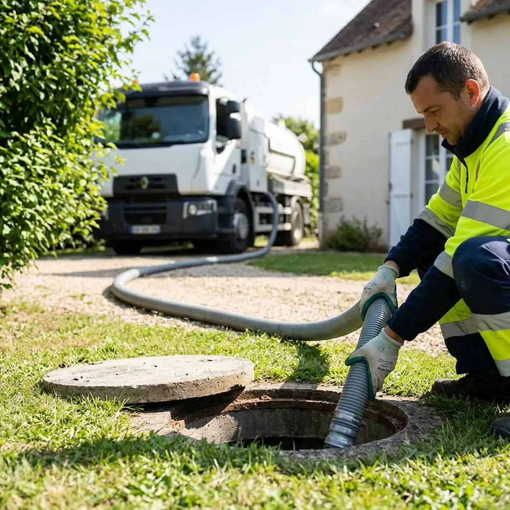 Comment se déroule la vidange de fosse à Croix-en-Brie ?