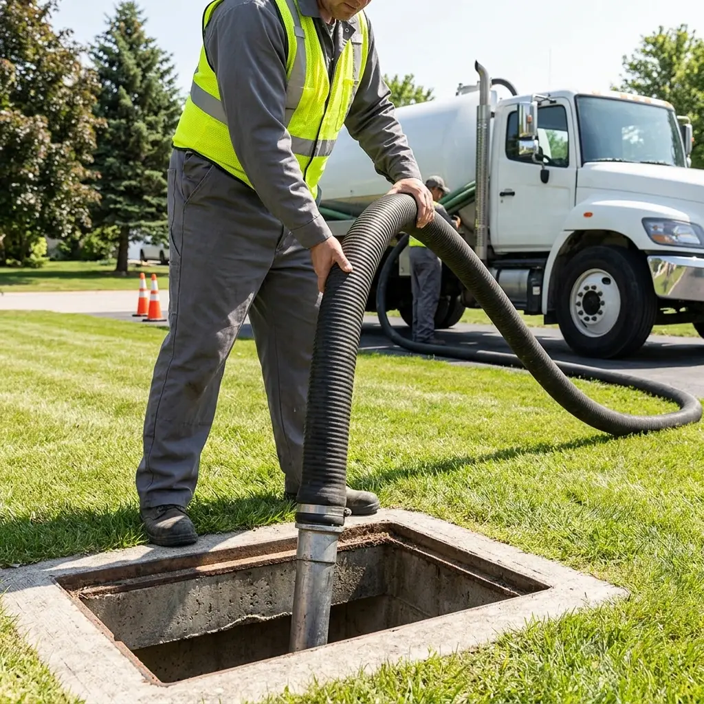 Comment se déroule la vidange de votre installation à Rampillon ?