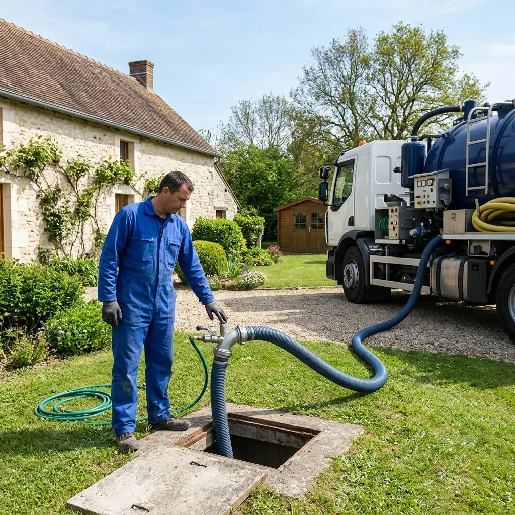 Comment se déroule la vidange à Vanvillé ?
