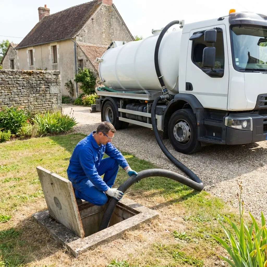 Besoin d'une vidange rapide à Courquetaine ?