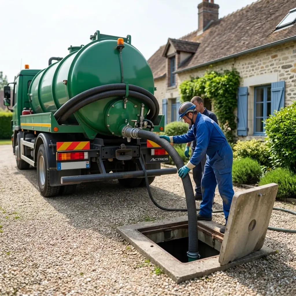 Comment se déroule la vidange à Ozouer-le-Voulgis ?