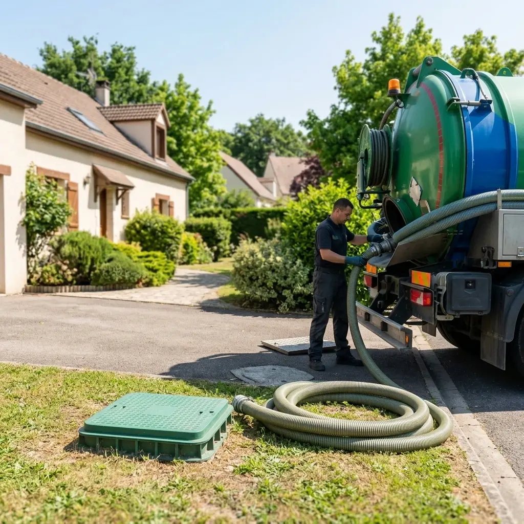 Comment se déroule la vidange à Villevaudé ?