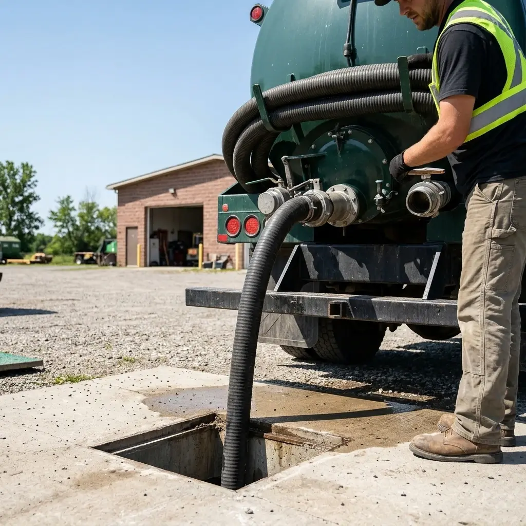 Comment nous traitons vos installations de vidange