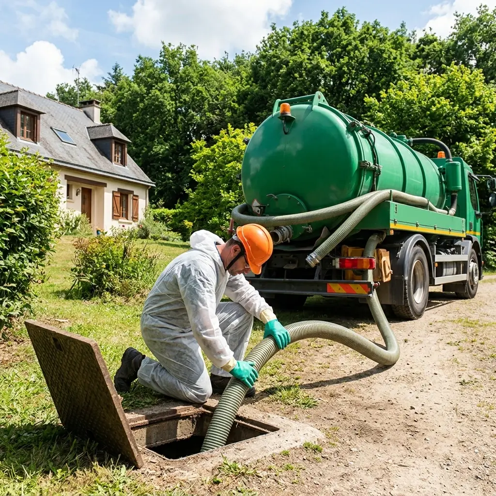 Comment se déroule la vidange de fosse à Esbly ?