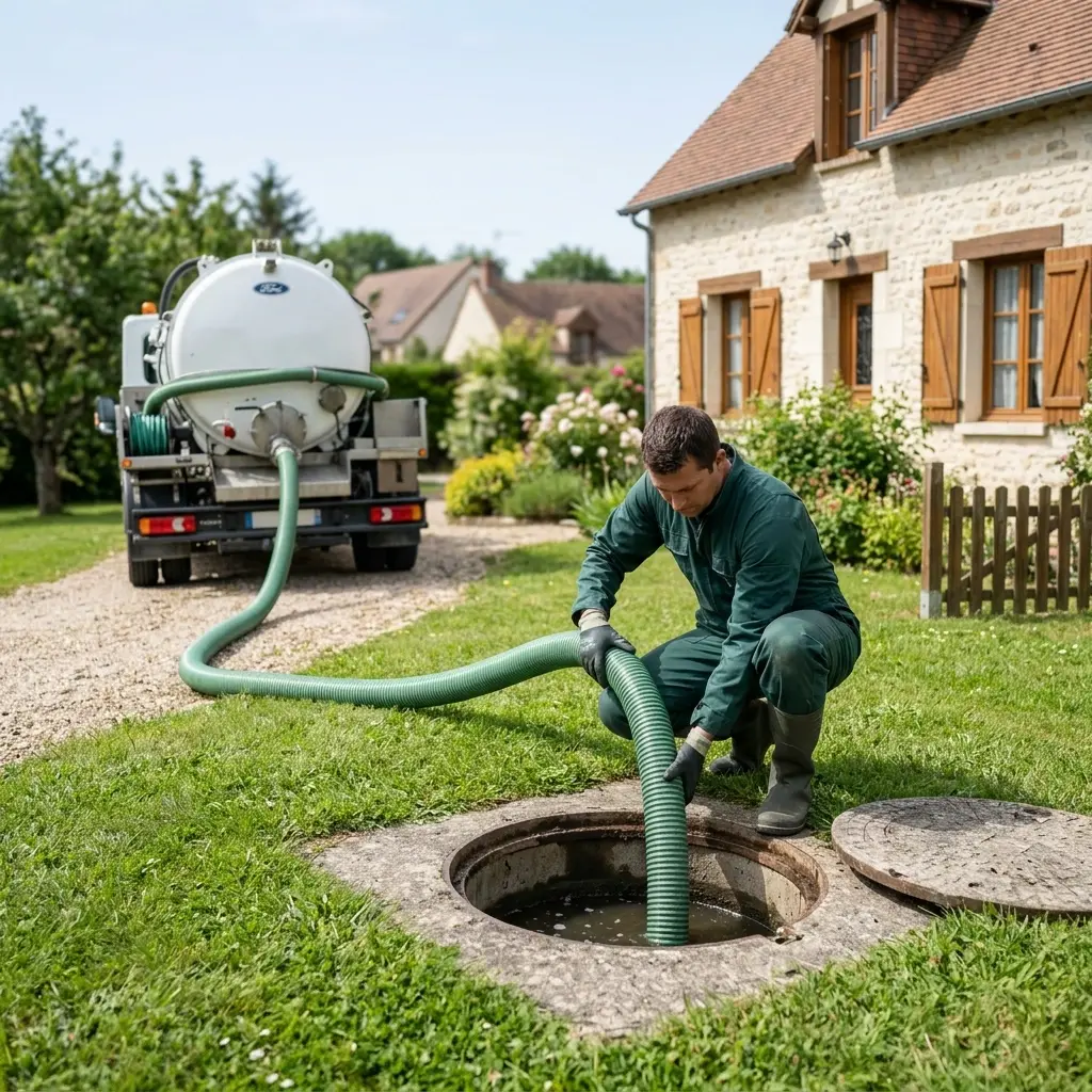 Vidange Fosse Septique Trilbardou (77450)