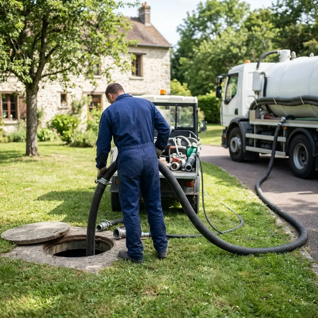 Comment se déroule la vidange à Poincy ?