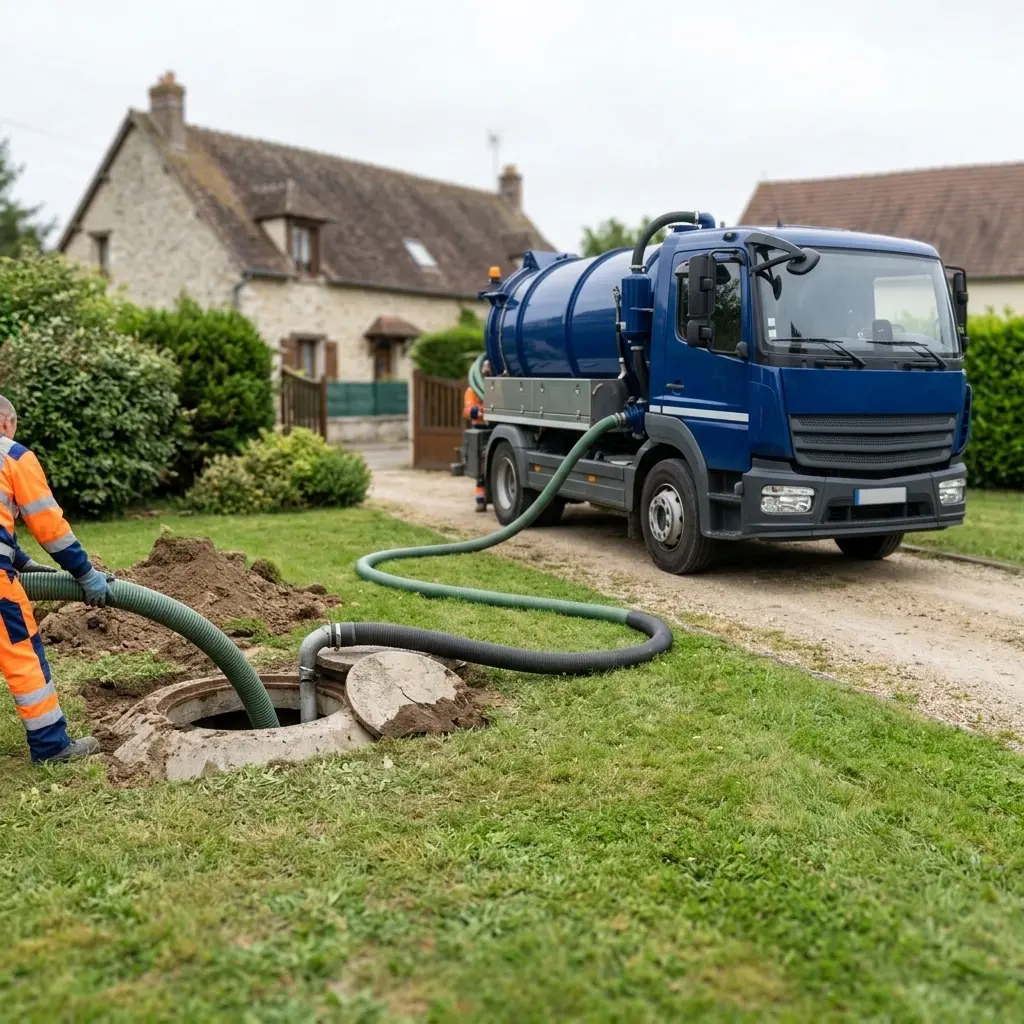 Comment se déroule la vidange à Montigny-le-Guesdier ?