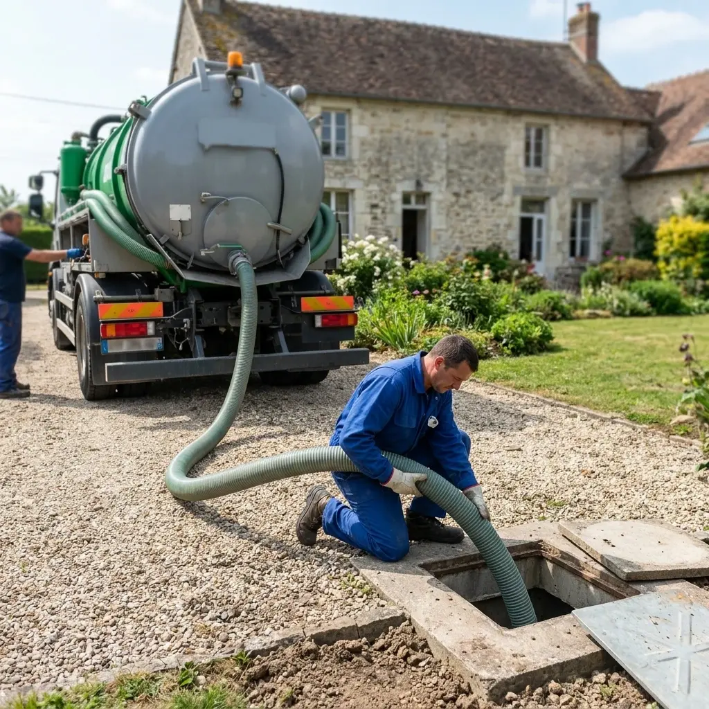 Comment se déroule la vidange fosse septique à Rebais ?