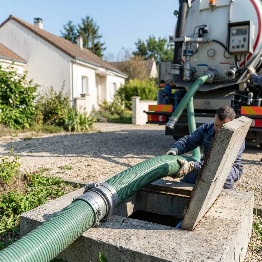 Un pompage haute pression et un nettoyage complet