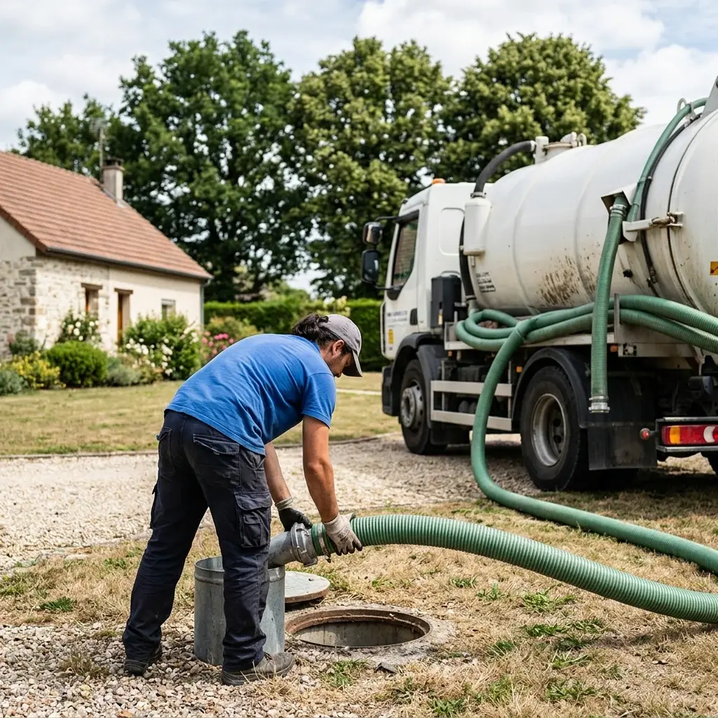 Besoin d'une vidange rapide aux Marêts ?