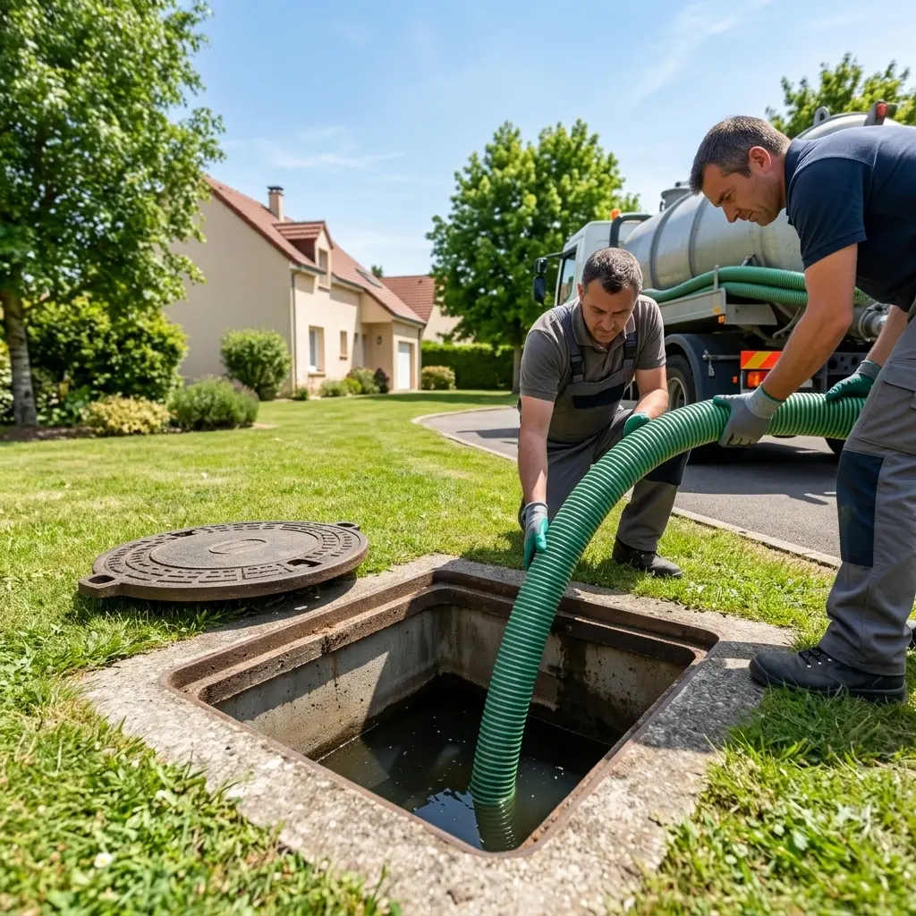 Comment se déroule la vidange à Villiers-Saint-Georges ?