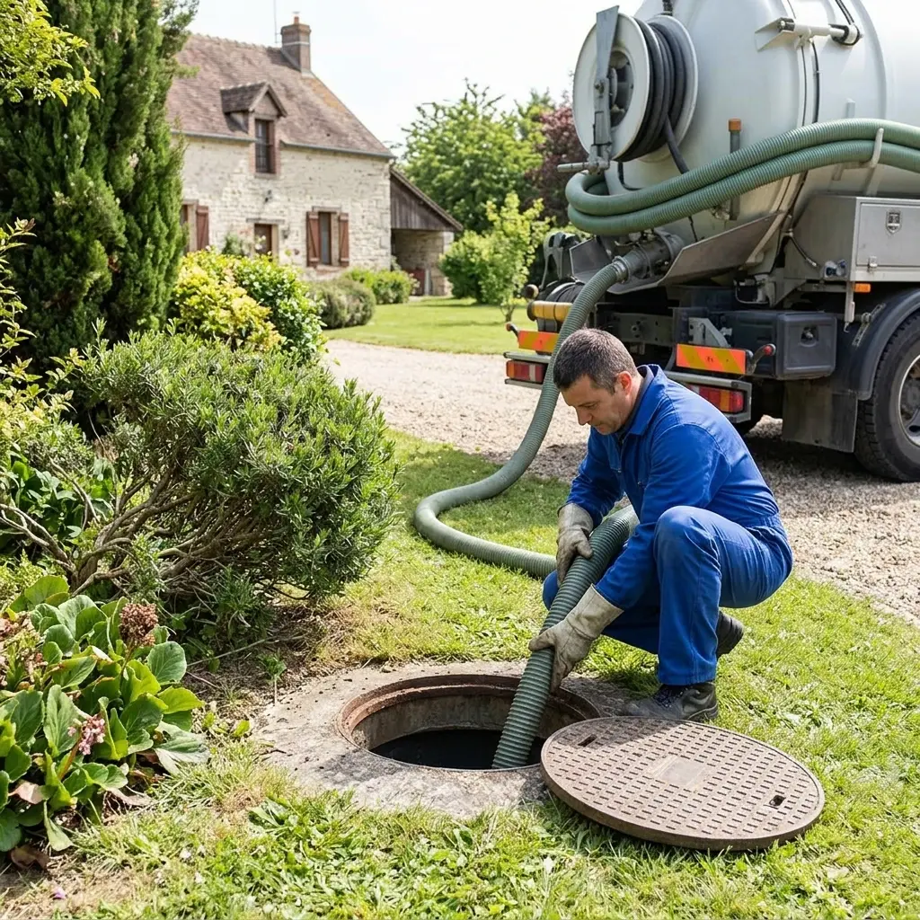 Vidange Fosse Septique Pierre-Levée (77580)
