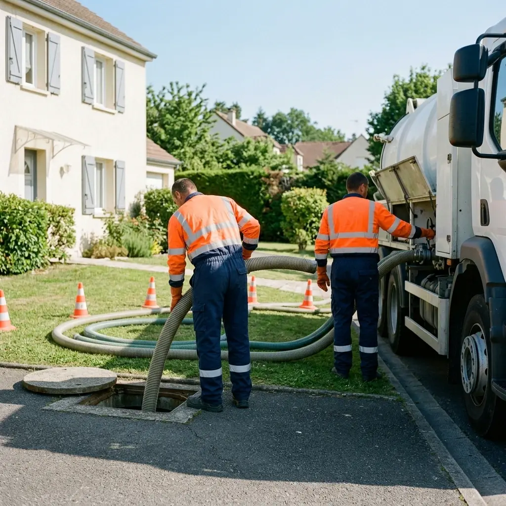 Un pompage technique et respectueux de vos installations