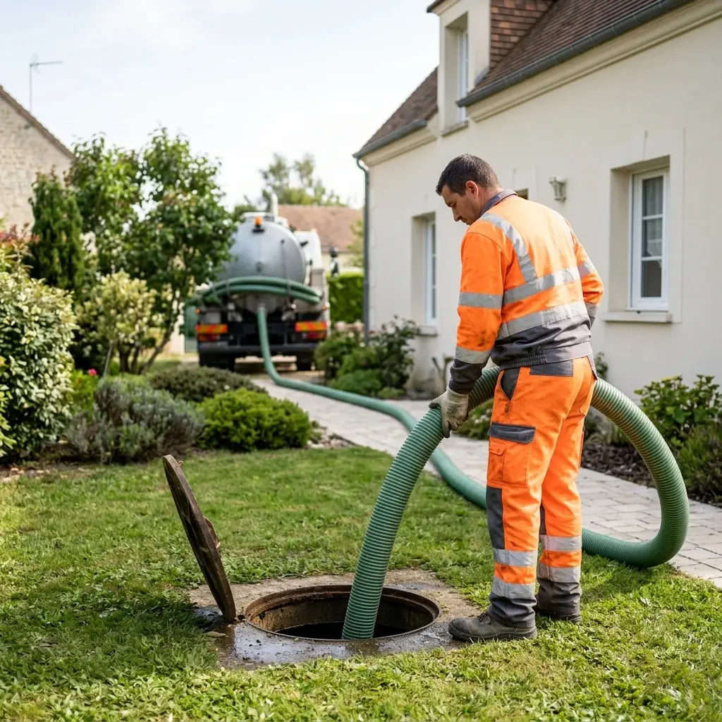 Notre méthode pour la vidange de fosse septique