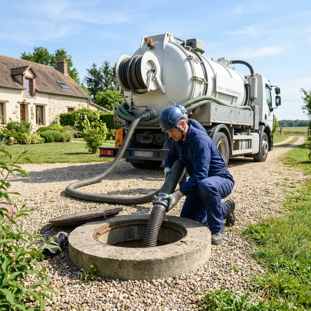 Un pompage technique et respectueux de vos installations