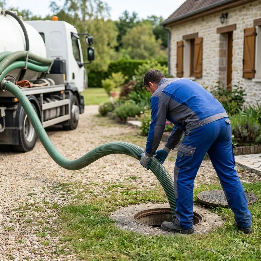 Comment se déroule la vidange à Saint-Ouen-sur-Morin ?