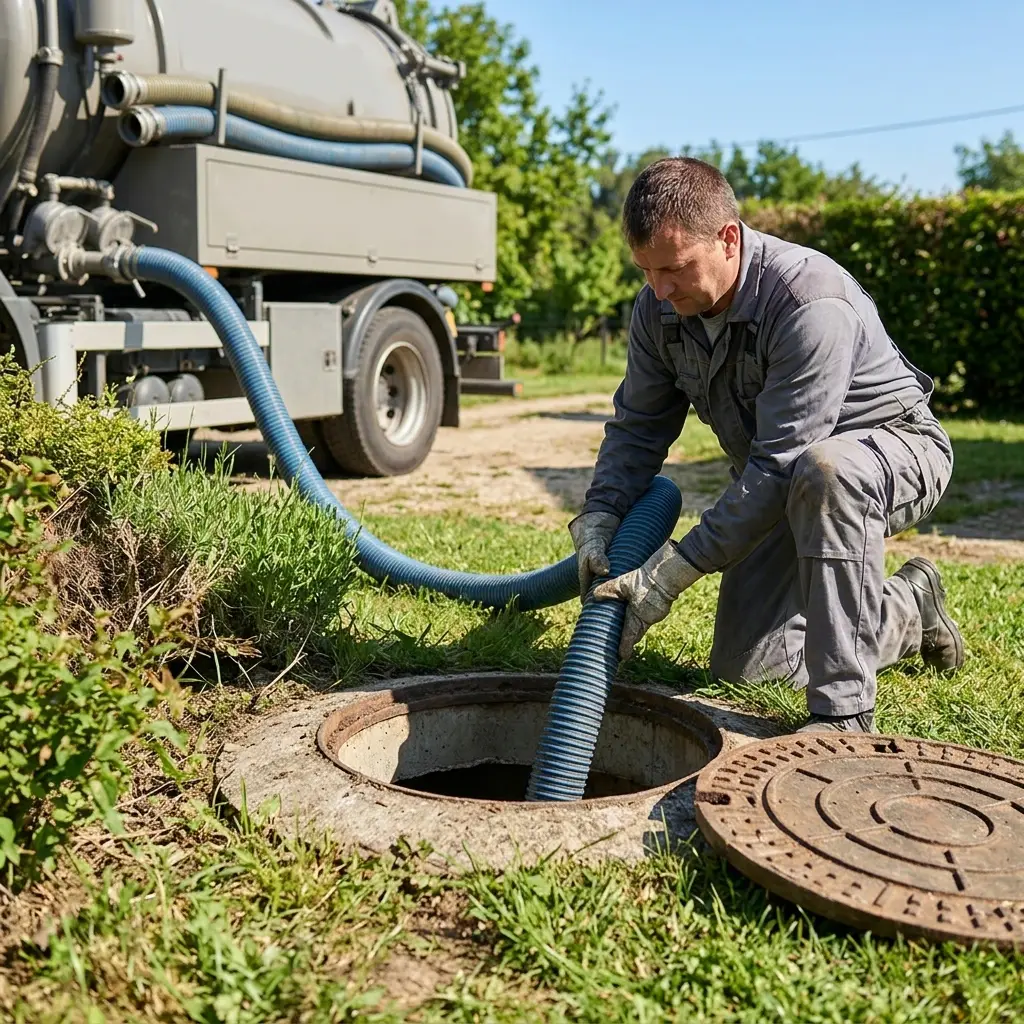 Un service de pompage fiable pour votre sérénité