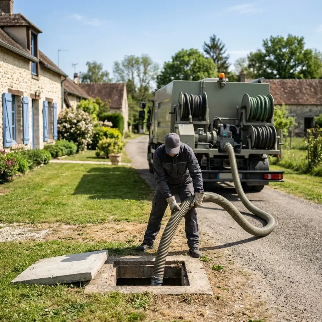 Comment se déroule la vidange à Pamfou ?