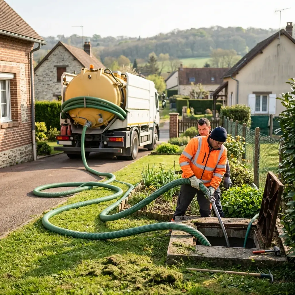 Vidange Fosse Septique Coulombs-en-Valois (77840)