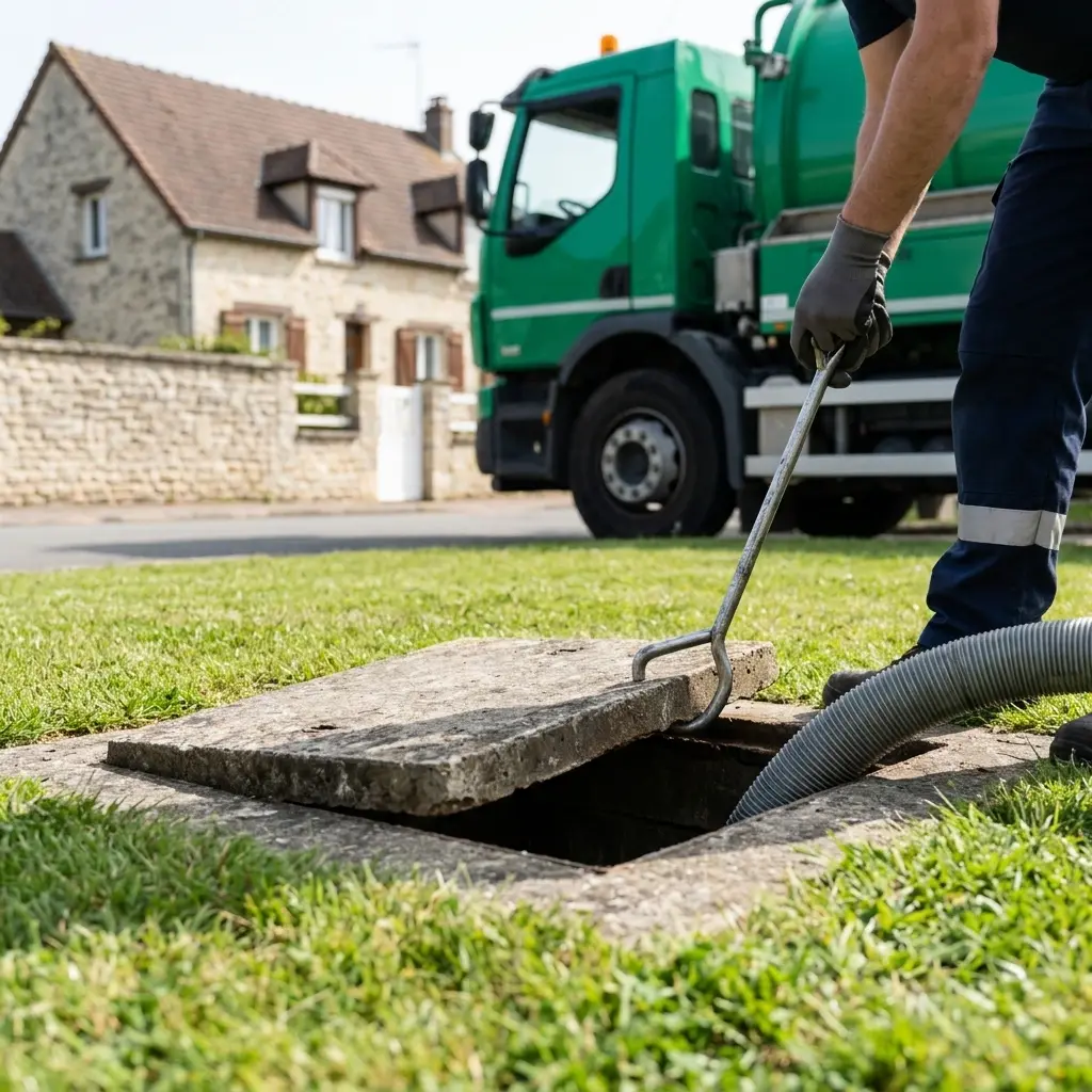 Comment se déroule une vidange de fosse septique à Obsonville ?