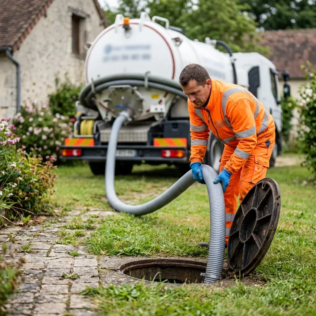 Comment se déroule la vidange de fosse à Blennes ?