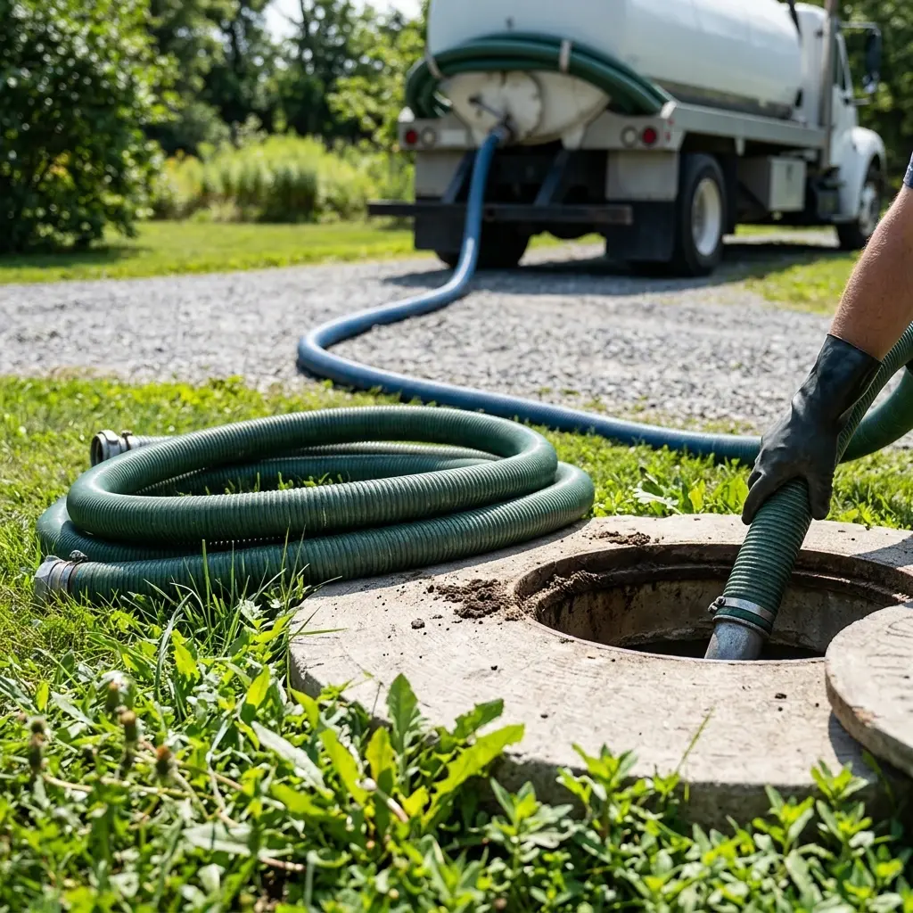Comment se déroule la vidange à Montmachoux ?