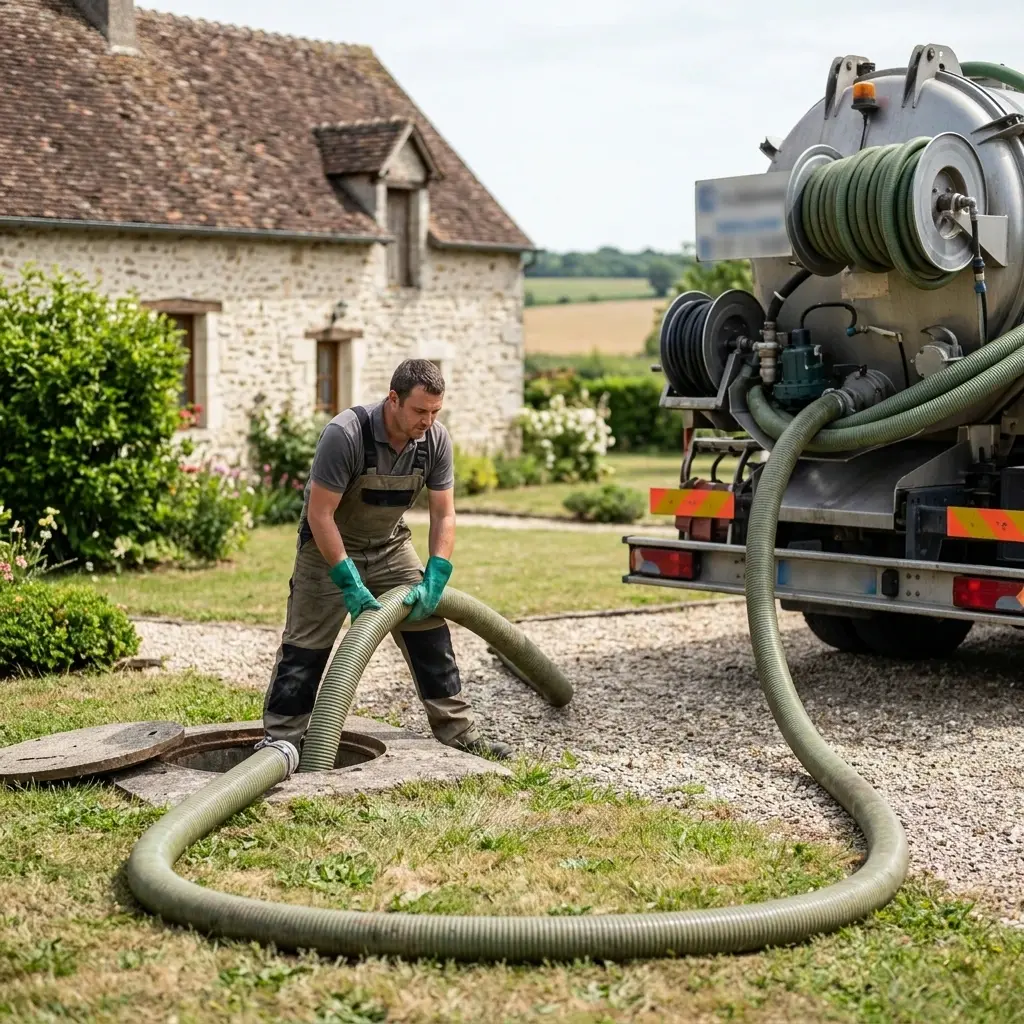 Notre méthode de Vidange Fosse Septique à Moisenay