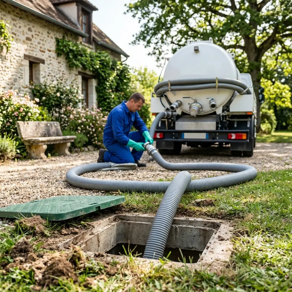 Notre protocole pour une vidange efficace à Sonchamp