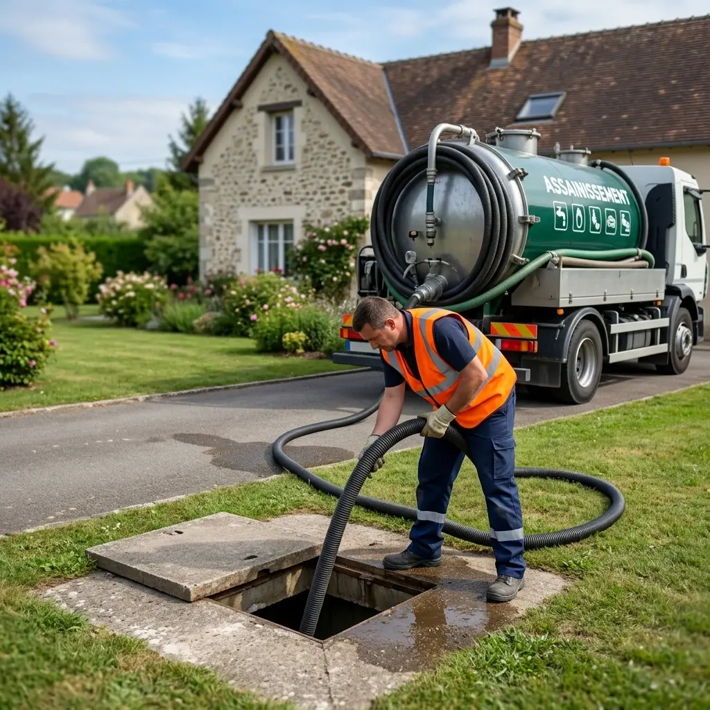 Comment se déroule la vidange à Orcemont ?
