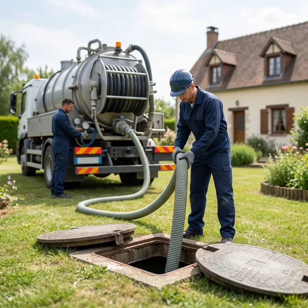 Un service professionnel pour votre assainissement