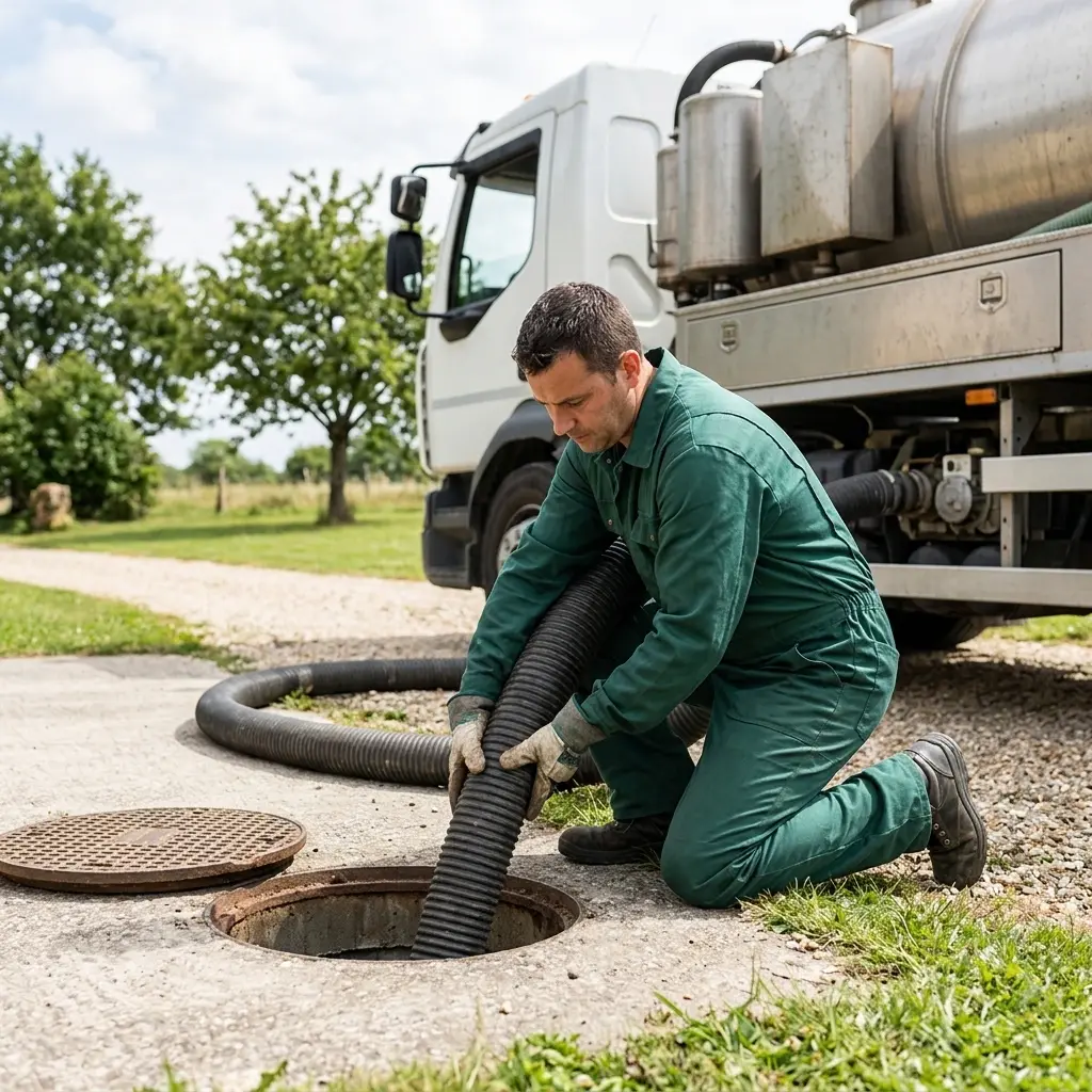 Un service de pompage fiable pour votre tranquillité