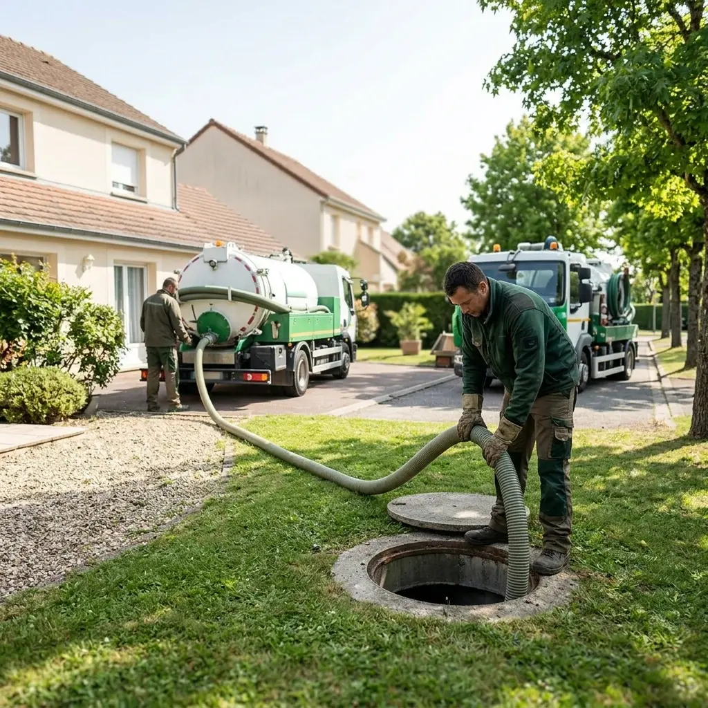 Un service de pompage professionnel pour votre sérénité