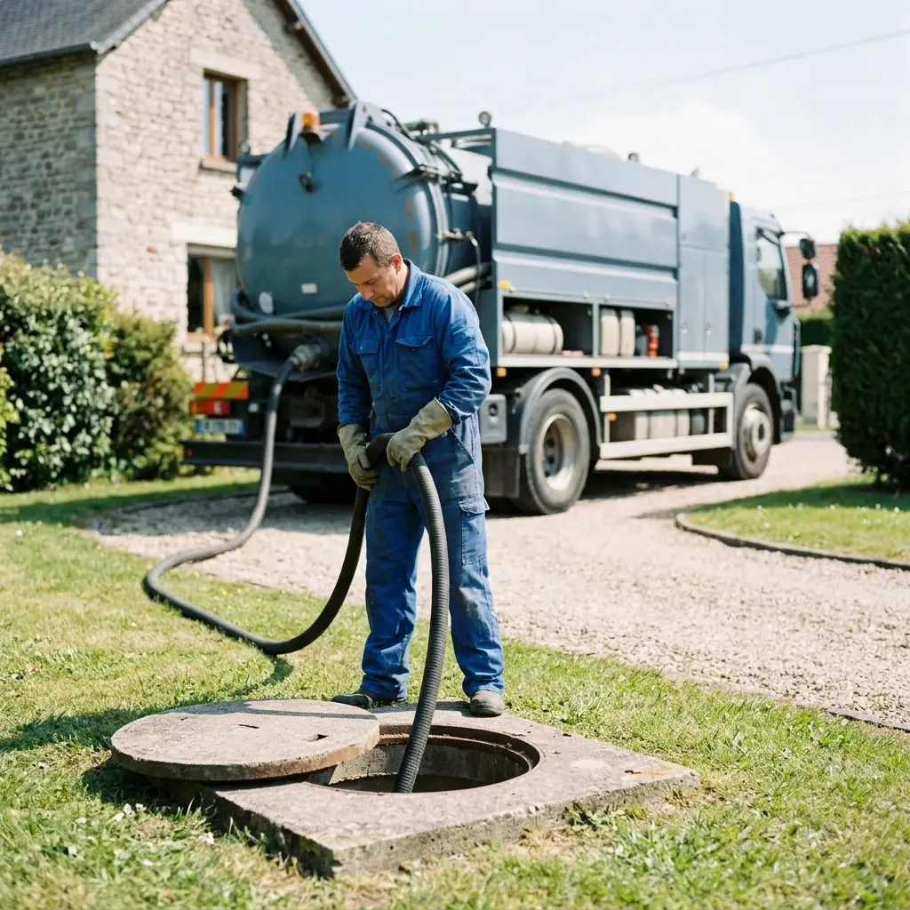 Comment se déroule la vidange à Gommecourt ?