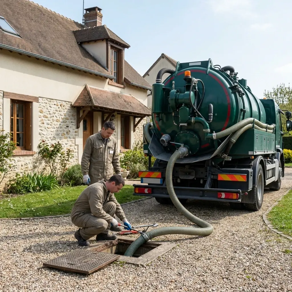 Expertise en vidange de fosse à Bougival