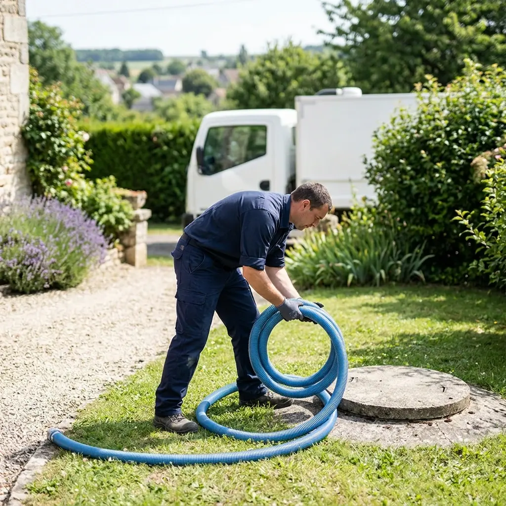 Comment nous procédons pour la vidange à Fontenay-Saint-Père