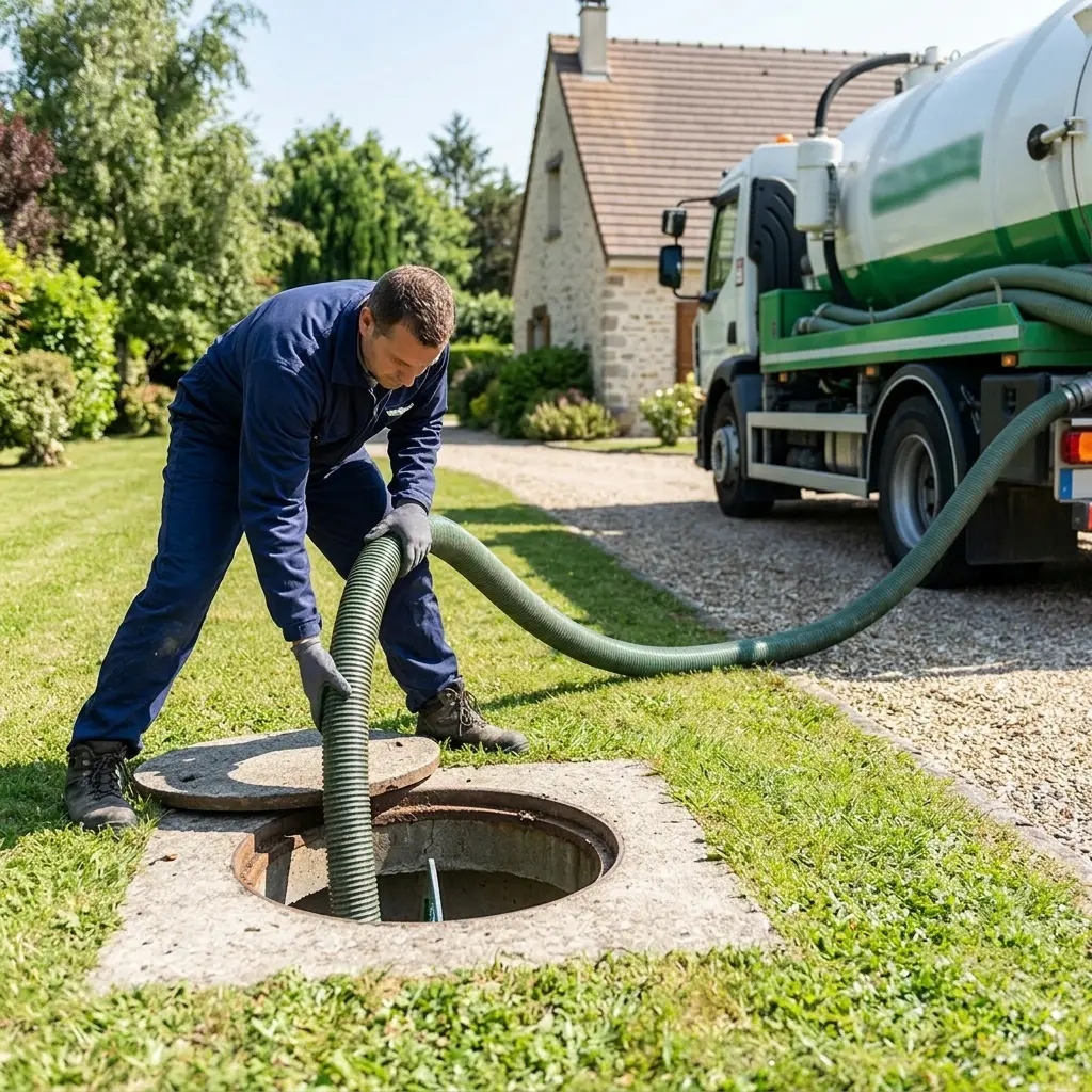 Un service de pompage fiable pour votre tranquillité