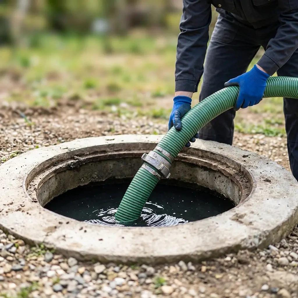 Une technique de pompage et nettoyage rigoureuse
