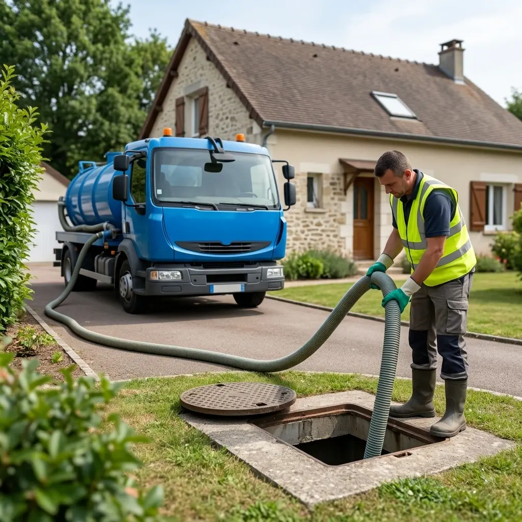 Vidange Fosse Septique Houdan (78550)