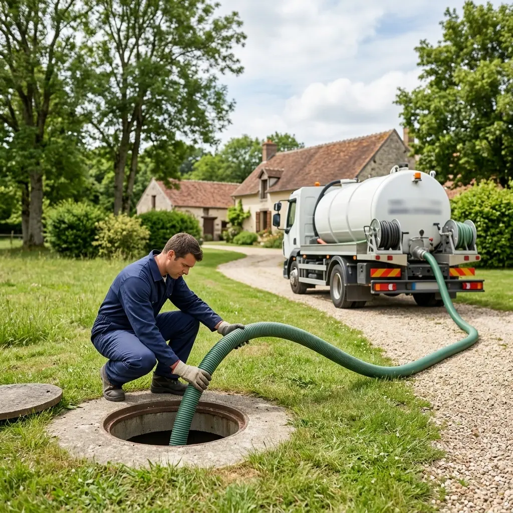 Comment se déroule la vidange à Alluets-le-Roi ?