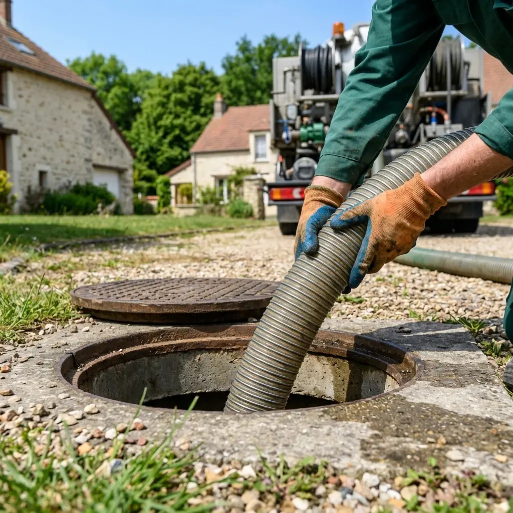 Comment se déroule la vidange à Bazemont ?