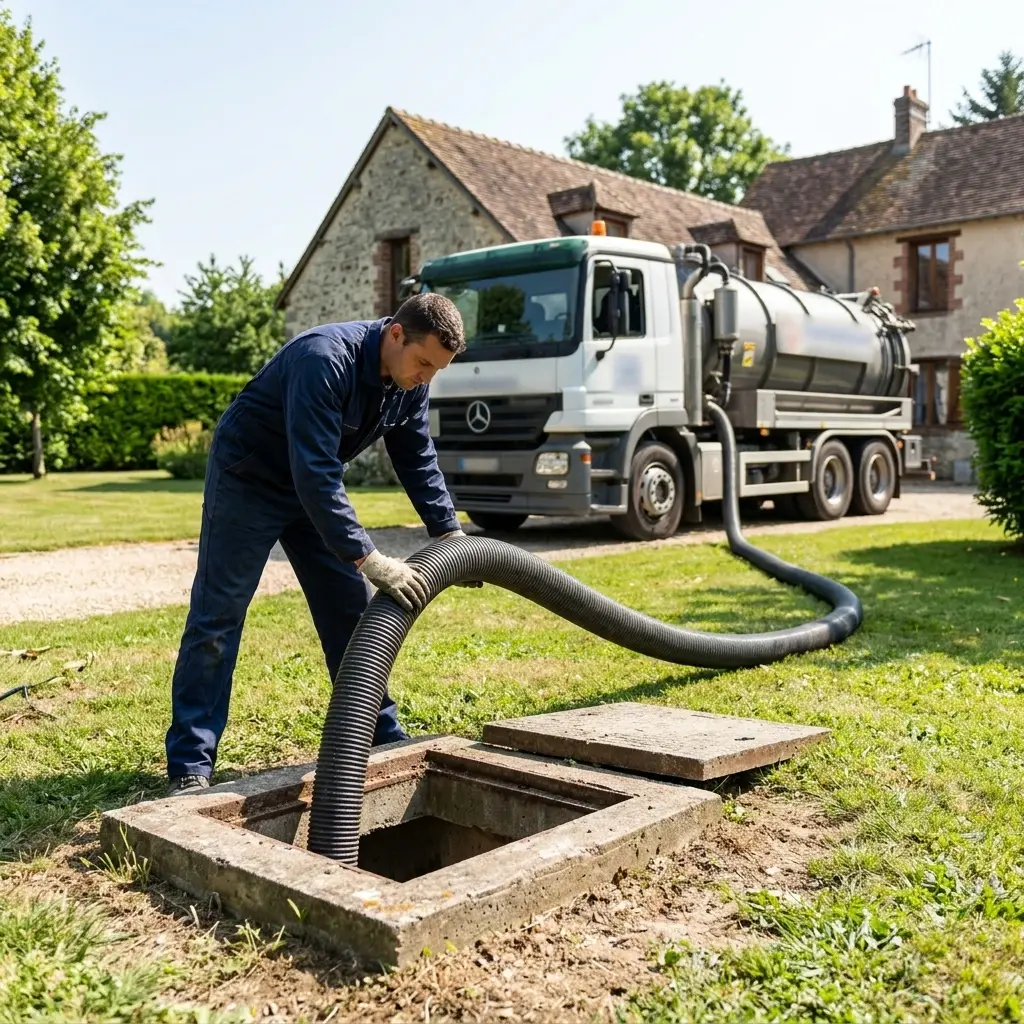 Comment se déroule la vidange de fosse aux Bréviaires ?