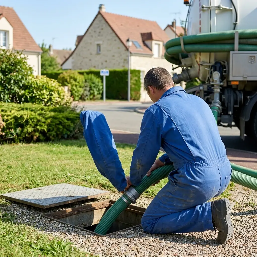 Une technique de pompage et curage professionnelle