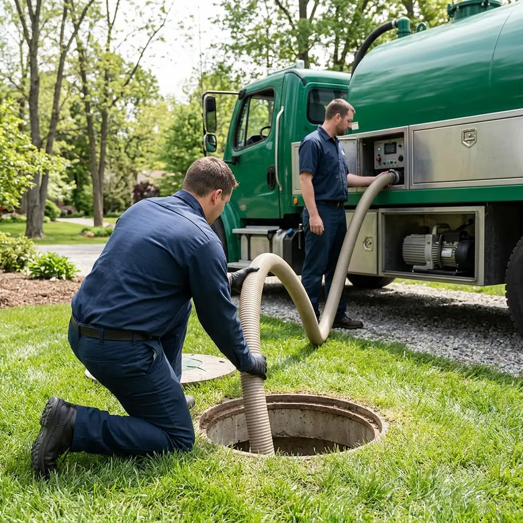 Comment se déroule la vidange à Chantraine ?