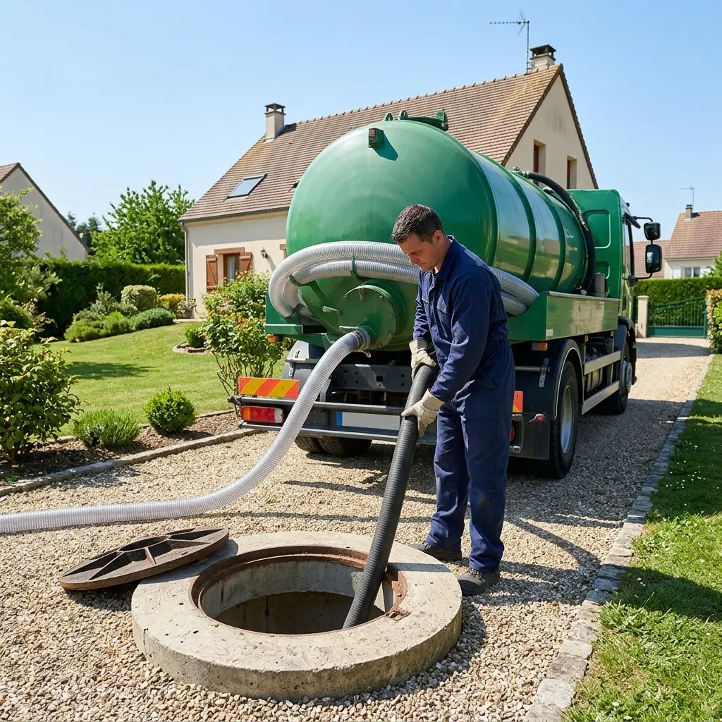 Comment se déroule la vidange à Brétigny-sur-Orge ?