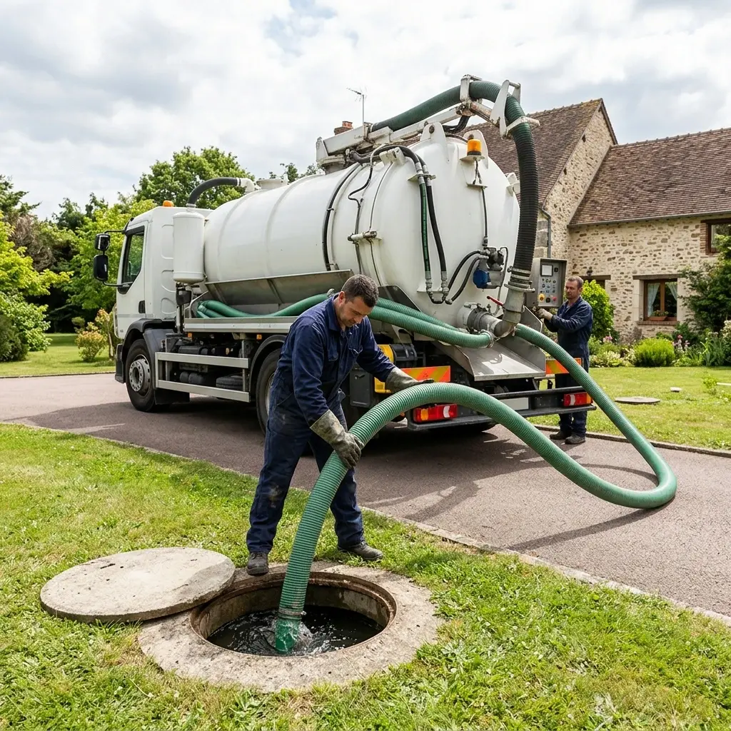 Expertise en vidange Fosse Septique à Authon-la-Plaine