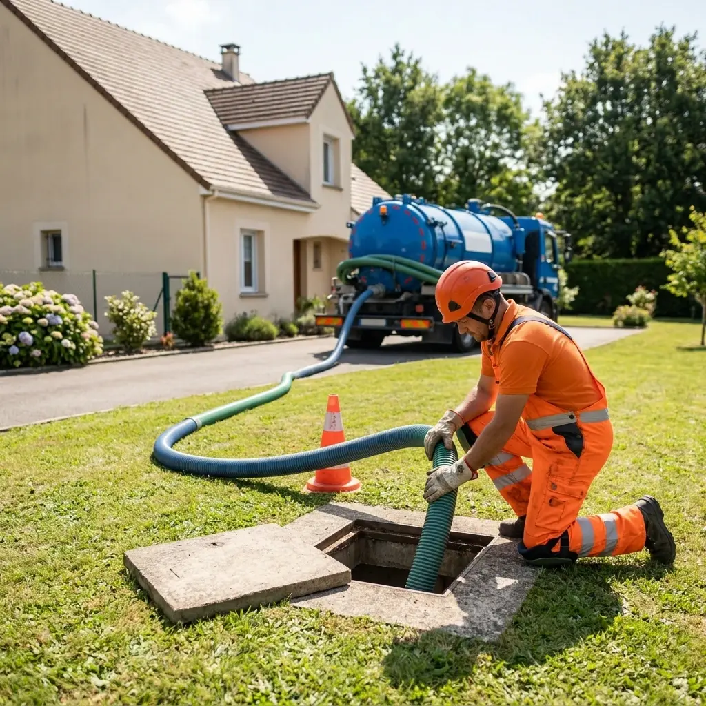 Comment se déroule la Vidange Fosse Septique à Plessis-Saint-Benoist ?