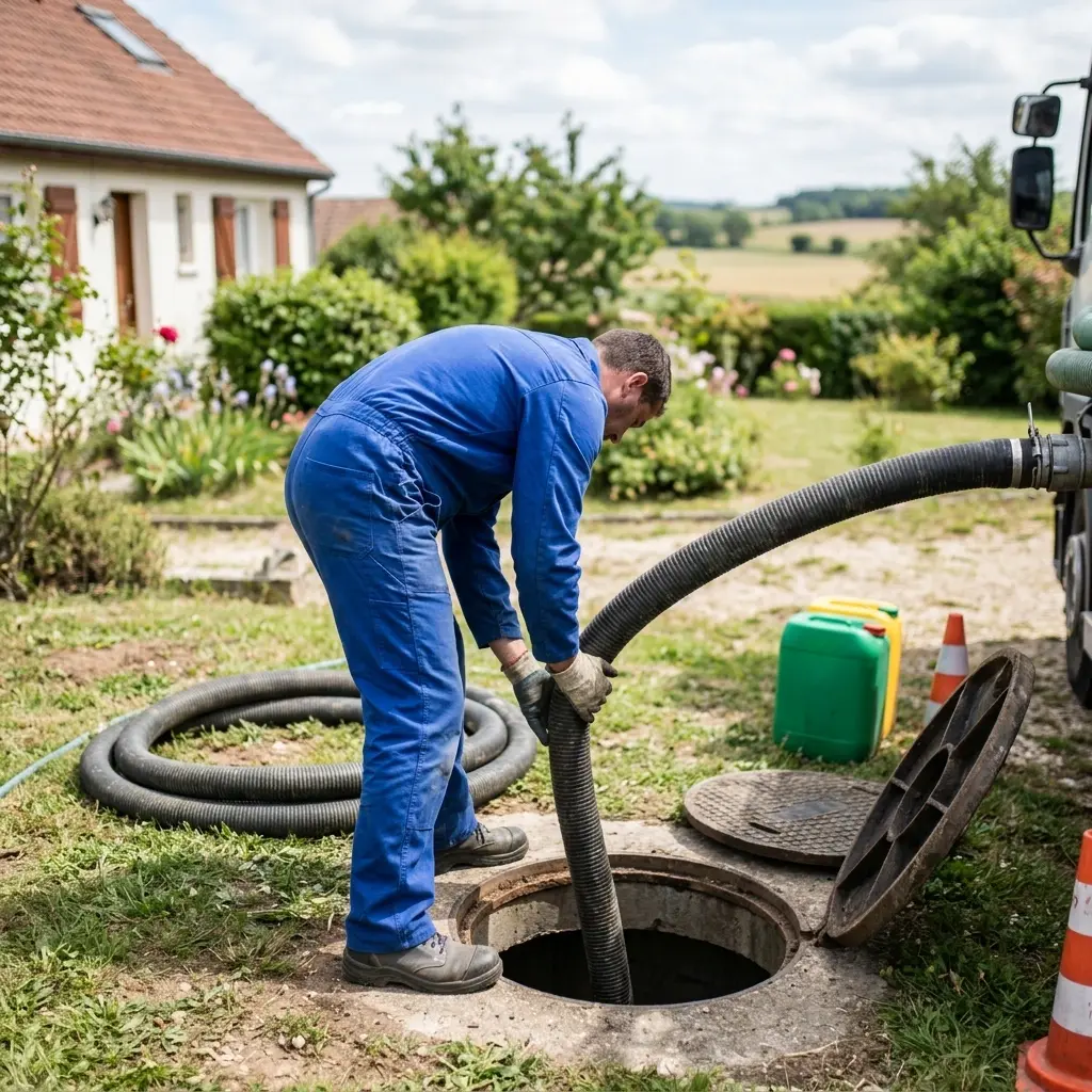 Une technique de pompage et nettoyage rigoureuse