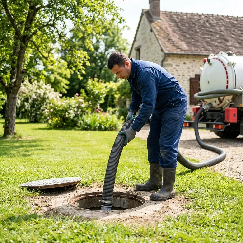 Comment se déroule la vidange de votre fosse à Dannemois ?