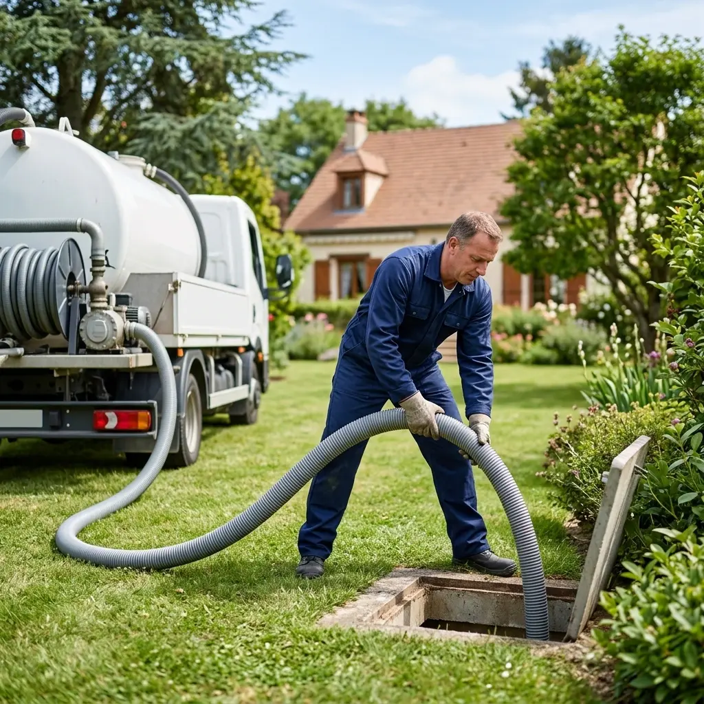 Comment se déroule la vidange à D'Huison-Longueville ?