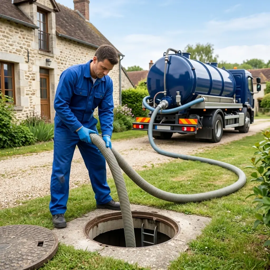 Expertise en vidange de fosse à Torfou